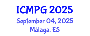 International Conference on Mining and Petroleum Geology (ICMPG) September 04, 2025 - Málaga, Spain International Conference on Mining and Petroleum Geology (ICMPG) September 04, 2025 - Málaga, Spain