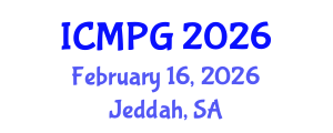 International Conference on Mining and Petroleum Geology (ICMPG) February 16, 2026 - Jeddah, Saudi Arabia International Conference on Mining and Petroleum Geology (ICMPG) February 16, 2026 - Jeddah, Saudi Arabia