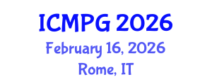International Conference on Mining and Petroleum Geology (ICMPG) February 16, 2026 - Rome, Italy International Conference on Mining and Petroleum Geology (ICMPG) February 16, 2026 - Rome, Italy