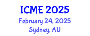 International Conference on Mining Engineering (ICME) February 24, 2025 - Sydney, Australia