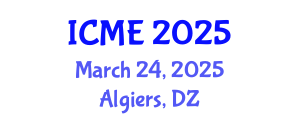 International Conference on Mining Engineering (ICME) March 24, 2025 - Algiers, Algeria