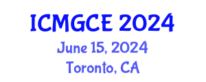 International Conference on Mining Geology and Coal Exploration (ICMGCE) June 15, 2024 - Toronto, Canada