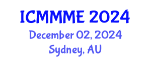 International Conference on Mining, Material and Metallurgical Engineering (ICMMME) December 02, 2024 - Sydney, Australia