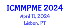 International Conference on Mining, Mineral Processing and Metallurgical Engineering (ICMMPME) April 11, 2024 - Lisbon, Portugal