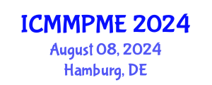 International Conference on Mining, Mineral Processing and Metallurgical Engineering (ICMMPME) August 08, 2024 - Hamburg, Germany