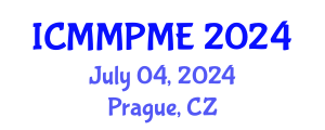 International Conference on Mining, Mineral Processing and Metallurgical Engineering (ICMMPME) July 04, 2024 - Prague, Czechia