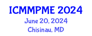 International Conference on Mining, Mineral Processing and Metallurgical Engineering (ICMMPME) June 20, 2024 - Chisinau, Republic of Moldova
