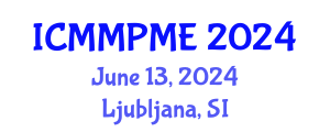 International Conference on Mining, Mineral Processing and Metallurgical Engineering (ICMMPME) June 13, 2024 - Ljubljana, Slovenia