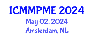International Conference on Mining, Mineral Processing and Metallurgical Engineering (ICMMPME) May 02, 2024 - Amsterdam, Netherlands