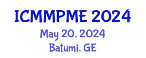International Conference on Mining, Mineral Processing and Metallurgical Engineering (ICMMPME) May 20, 2024 - Batumi, Georgia