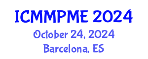 International Conference on Mining, Mineral Processing and Metallurgical Engineering (ICMMPME) October 24, 2024 - Barcelona, Spain