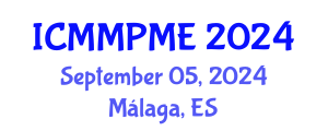 International Conference on Mining, Mineral Processing and Metallurgical Engineering (ICMMPME) September 05, 2024 - Málaga, Spain
