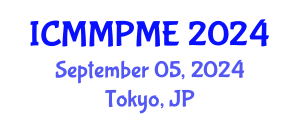 International Conference on Mining, Mineral Processing and Metallurgical Engineering (ICMMPME) September 05, 2024 - Tokyo, Japan