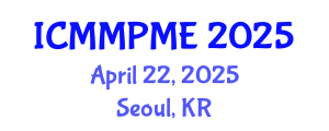 International Conference on Mining, Mineral Processing and Metallurgical Engineering (ICMMPME) April 22, 2025 - Seoul, Republic of Korea