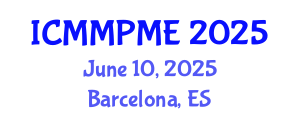 International Conference on Mining, Mineral Processing and Metallurgical Engineering (ICMMPME) June 10, 2025 - Barcelona, Spain