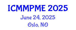 International Conference on Mining, Mineral Processing and Metallurgical Engineering (ICMMPME) June 24, 2025 - Oslo, Norway