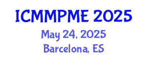 International Conference on Mining, Mineral Processing and Metallurgical Engineering (ICMMPME) May 24, 2025 - Barcelona, Spain