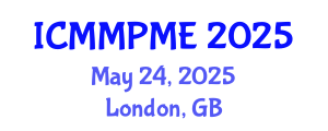 International Conference on Mining, Mineral Processing and Metallurgical Engineering (ICMMPME) May 24, 2025 - London, United Kingdom
