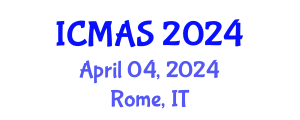 International Conference on Mobile Application Security (ICMAS) April 04, 2024 - Rome, Italy