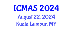 International Conference on Mobile Application Security (ICMAS) August 22, 2024 - Kuala Lumpur, Malaysia