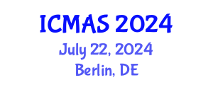 International Conference on Mobile Application Security (ICMAS) July 22, 2024 - Berlin, Germany