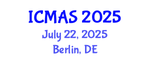 International Conference on Mobile Application Security (ICMAS) July 22, 2025 - Berlin, Germany