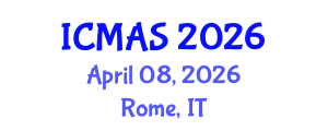 International Conference on Mobile Application Security (ICMAS) April 08, 2026 - Rome, Italy