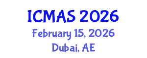 International Conference on Mobile Application Security (ICMAS) February 15, 2026 - Dubai, United Arab Emirates