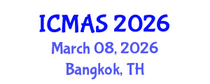 International Conference on Mobile Application Security (ICMAS) March 08, 2026 - Bangkok, Thailand