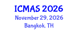 International Conference on Mobile Application Security (ICMAS) November 29, 2026 - Bangkok, Thailand International Conference on Mobile Application Security (ICMAS) November 29, 2026 - Bangkok, Thailand