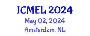 International Conference on Mobile Education and Learning (ICMEL) May 02, 2024 - Amsterdam, Netherlands
