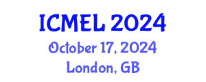 International Conference on Mobile Education and Learning (ICMEL) October 17, 2024 - London, United Kingdom