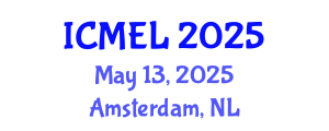 International Conference on Mobile Education and Learning (ICMEL) May 13, 2025 - Amsterdam, Netherlands