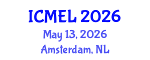 International Conference on Mobile Education and Learning (ICMEL) May 13, 2026 - Amsterdam, Netherlands