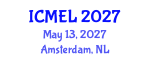 International Conference on Mobile Education and Learning (ICMEL) May 13, 2027 - Amsterdam, Netherlands