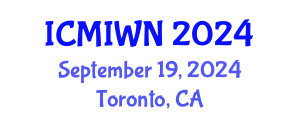 International Conference on Mobile Internet and Wireless Networks (ICMIWN) September 19, 2024 - Toronto, Canada