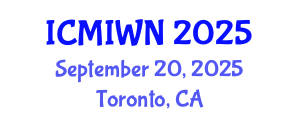 International Conference on Mobile Internet and Wireless Networks (ICMIWN) September 20, 2025 - Toronto, Canada