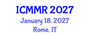 International Conference on Mobile Marketing and Research (ICMMR) January 18, 2027 - Rome, Italy