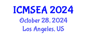 International Conference on Mobile Software Engineering and Applications (ICMSEA) October 28, 2024 - Los Angeles, United States
