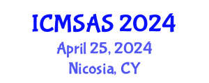 International Conference on Mobile Systems, Applications and Services (ICMSAS) April 25, 2024 - Nicosia, Cyprus