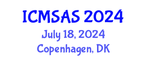 International Conference on Mobile Systems, Applications and Services (ICMSAS) July 18, 2024 - Copenhagen, Denmark