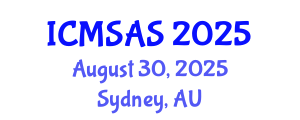 International Conference on Mobile Systems, Applications and Services (ICMSAS) August 30, 2025 - Sydney, Australia
