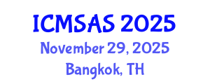 International Conference on Mobile Systems, Applications and Services (ICMSAS) November 29, 2025 - Bangkok, Thailand