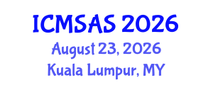 International Conference on Mobile Systems, Applications and Services (ICMSAS) August 23, 2026 - Kuala Lumpur, Malaysia