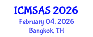 International Conference on Mobile Systems, Applications and Services (ICMSAS) February 04, 2026 - Bangkok, Thailand