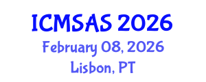 International Conference on Mobile Systems, Applications and Services (ICMSAS) February 08, 2026 - Lisbon, Portugal