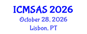 International Conference on Mobile Systems, Applications and Services (ICMSAS) October 28, 2026 - Lisbon, Portugal