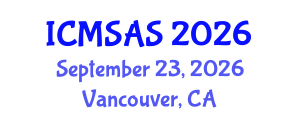 International Conference on Mobile Systems, Applications and Services (ICMSAS) September 23, 2026 - Vancouver, Canada