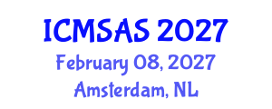 International Conference on Mobile Systems, Applications and Services (ICMSAS) February 08, 2027 - Amsterdam, Netherlands International Conference on Mobile Systems, Applications and Services (ICMSAS) February 08, 2027 - Amsterdam, Netherlands