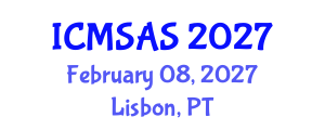 International Conference on Mobile Systems, Applications and Services (ICMSAS) February 08, 2027 - Lisbon, Portugal International Conference on Mobile Systems, Applications and Services (ICMSAS) February 08, 2027 - Lisbon, Portugal